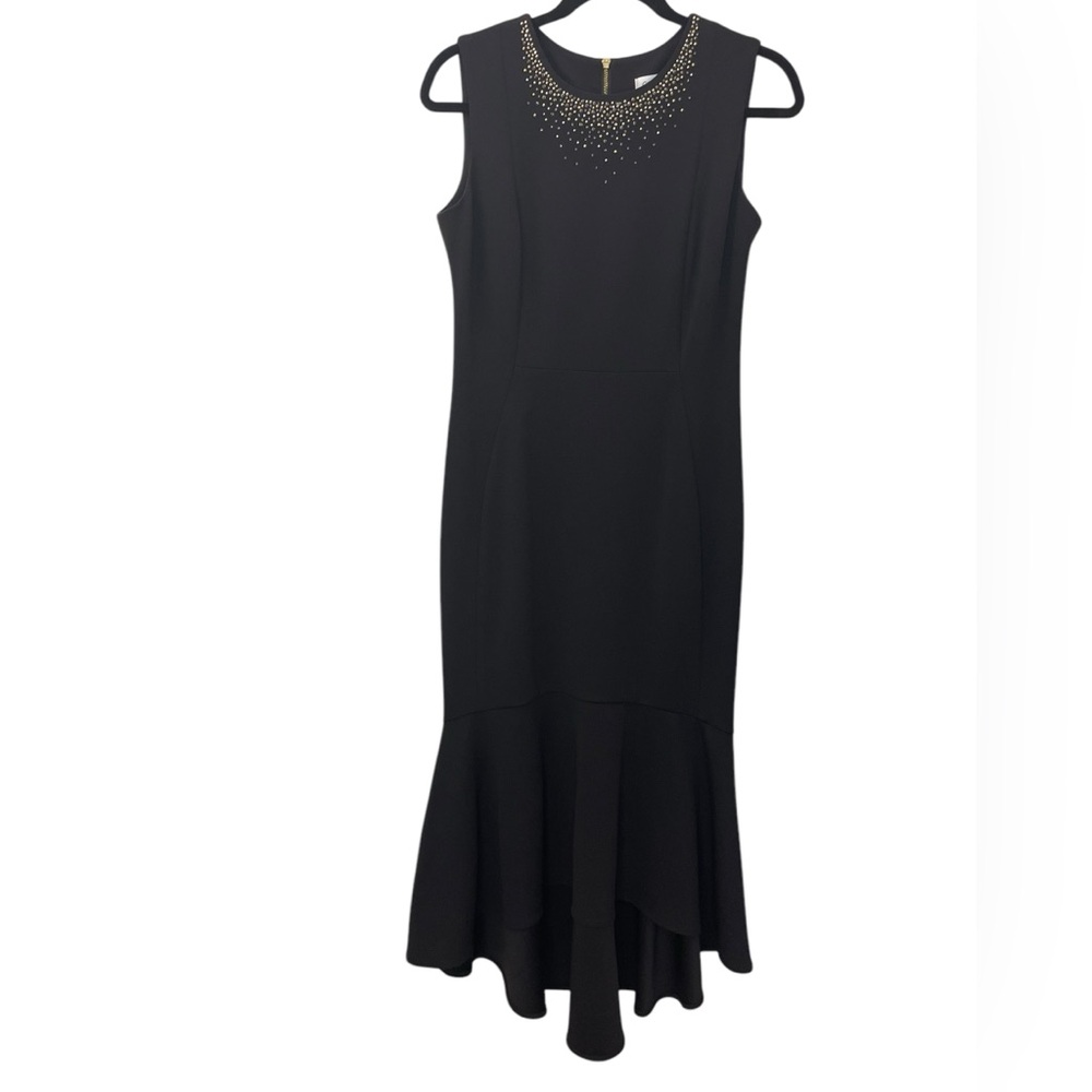 CK Calvin Klein Elegant Beautiful Black Sleeveless Dress Size 6
